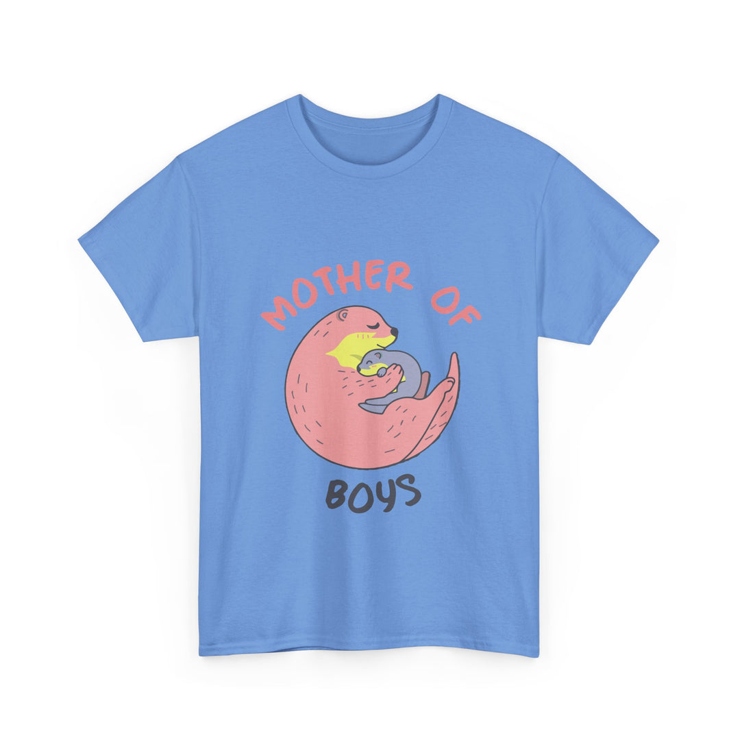 Mom's T-Shirt - Mother of Boys Design