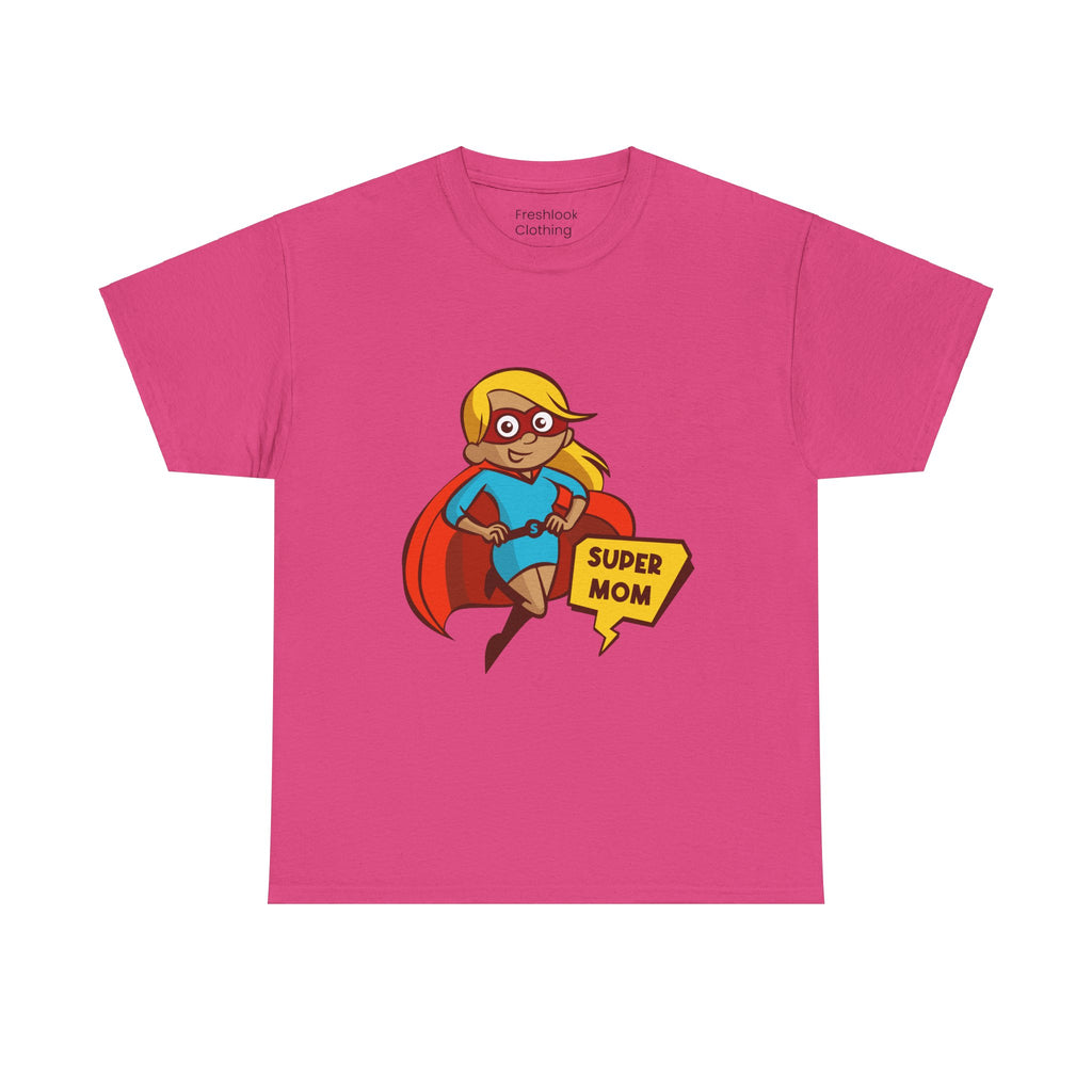Mom T-Shirt - Super Mom Design