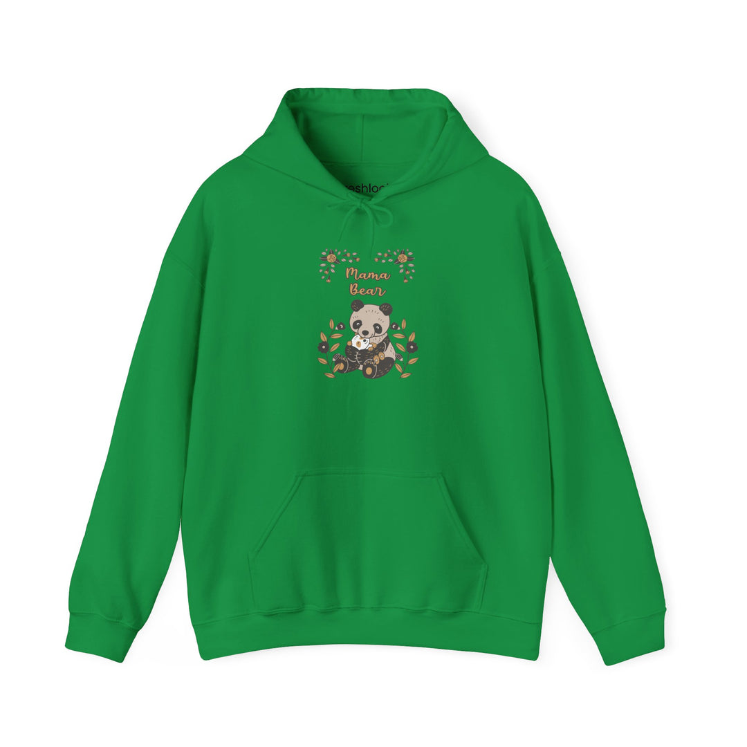 Mom's Unisex Hooded Sweatshirt - Mama Bear Design