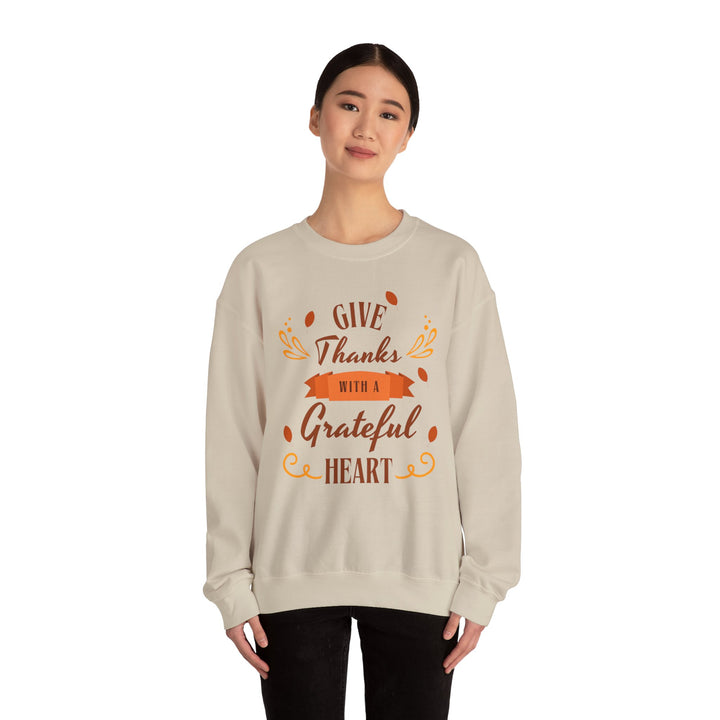 Give Thanks with a Grateful Heart Design