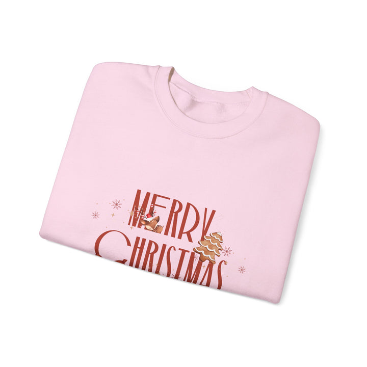 Merry Christmas Crewneck Sweatshirt – Vintage Holiday Graphic