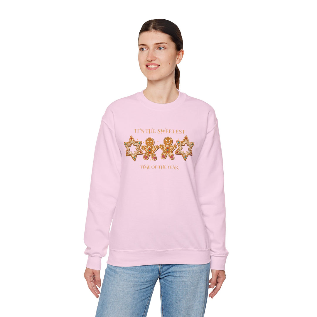 Sweatshirt - "It's the Sweetest Time of the Year" Gingerbread Holiday Crewneck