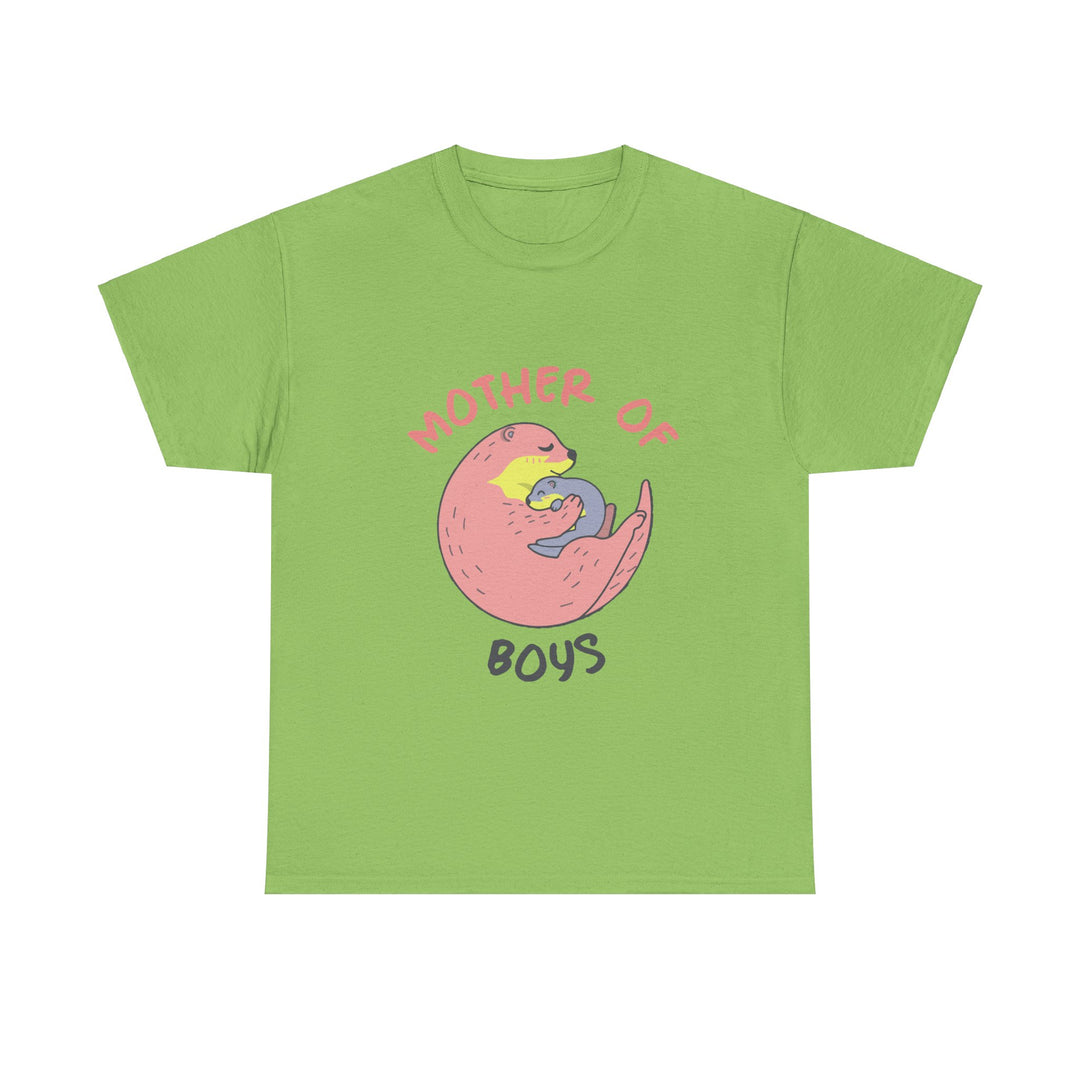 Mom's T-Shirt - Mother of Boys Design