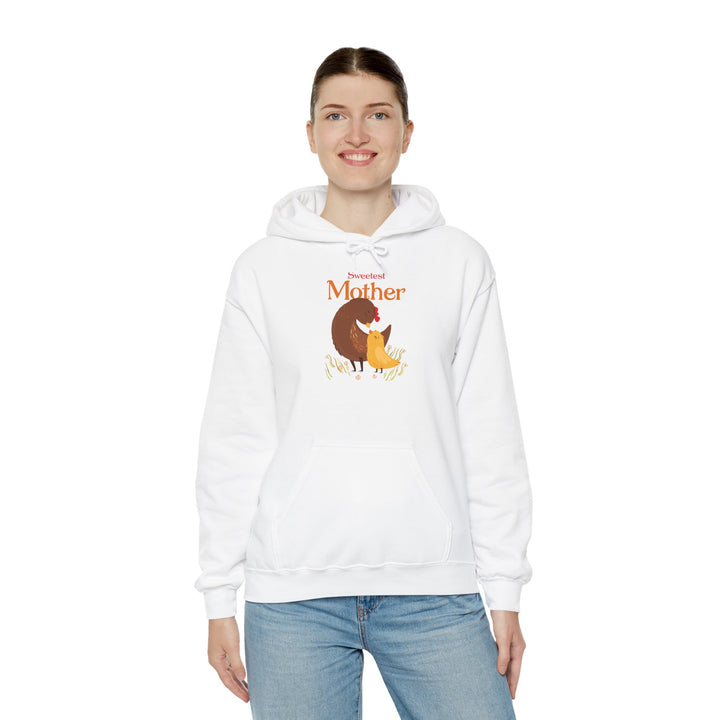 Mom's Unisex Hooded Sweatshirt - Sweetest Mother Design