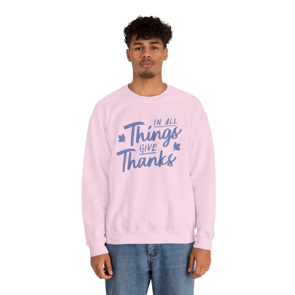 In All Things Give Thanks Design