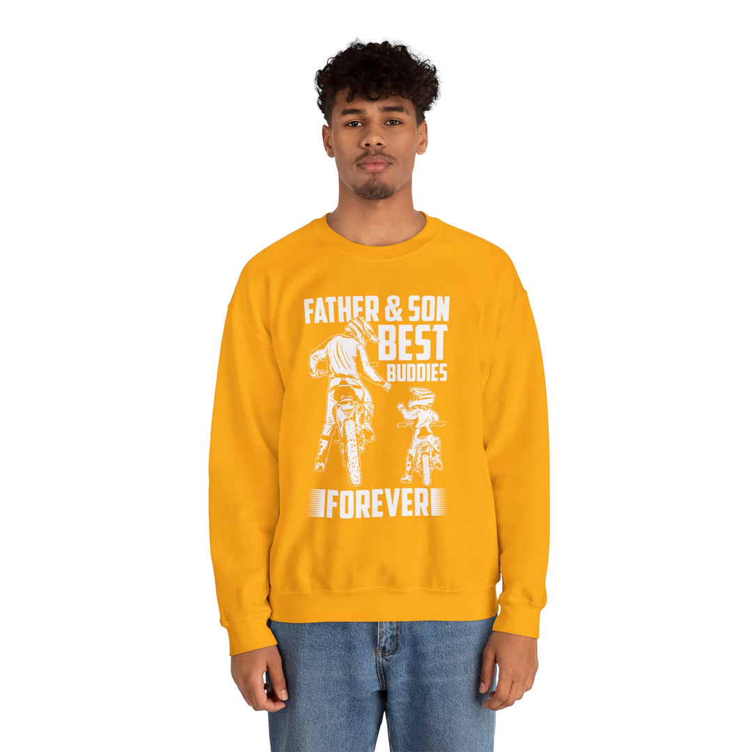 Dad’s Sweatshirt – Father & Son Best Buddies Forever Design