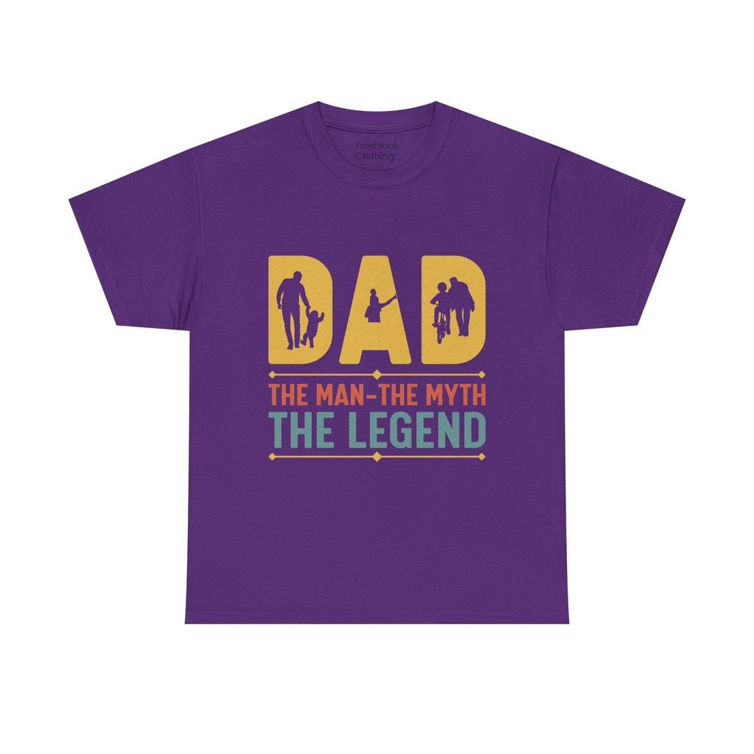 Dad's T-Shirt - Dad The Man The Myth The Legend Design