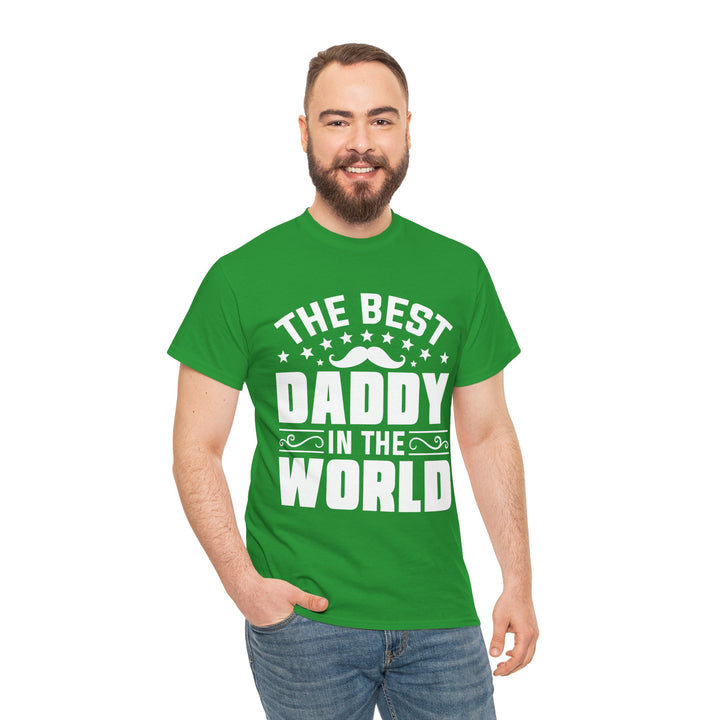 Dad's T-Shirt - The Best Daddy In The World Design