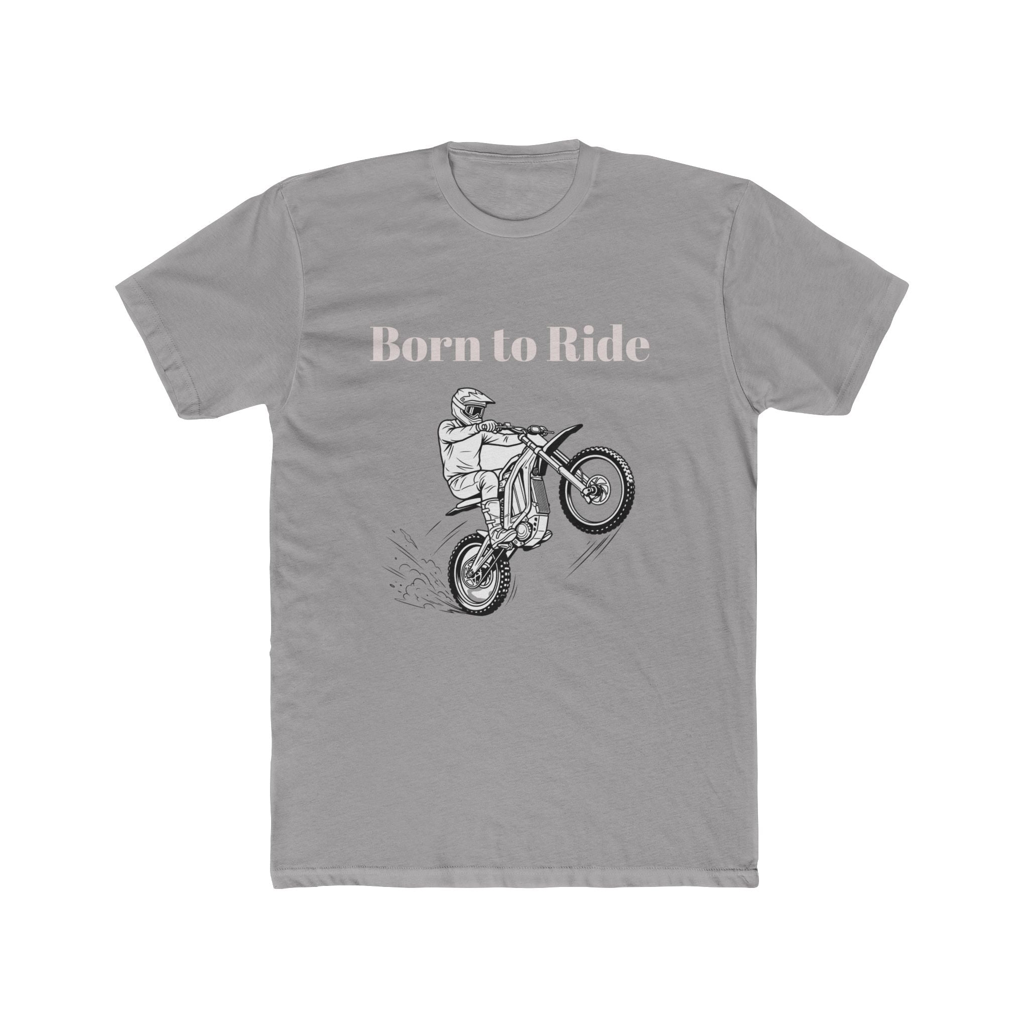 Born to Ride Dirt Bike Tee | Motocross Rider Graphic T-Shirt