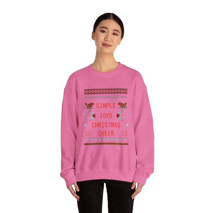 Unisex Heavy Blend Crewneck Sweatshirt, Christmas Joy Sweatshirt