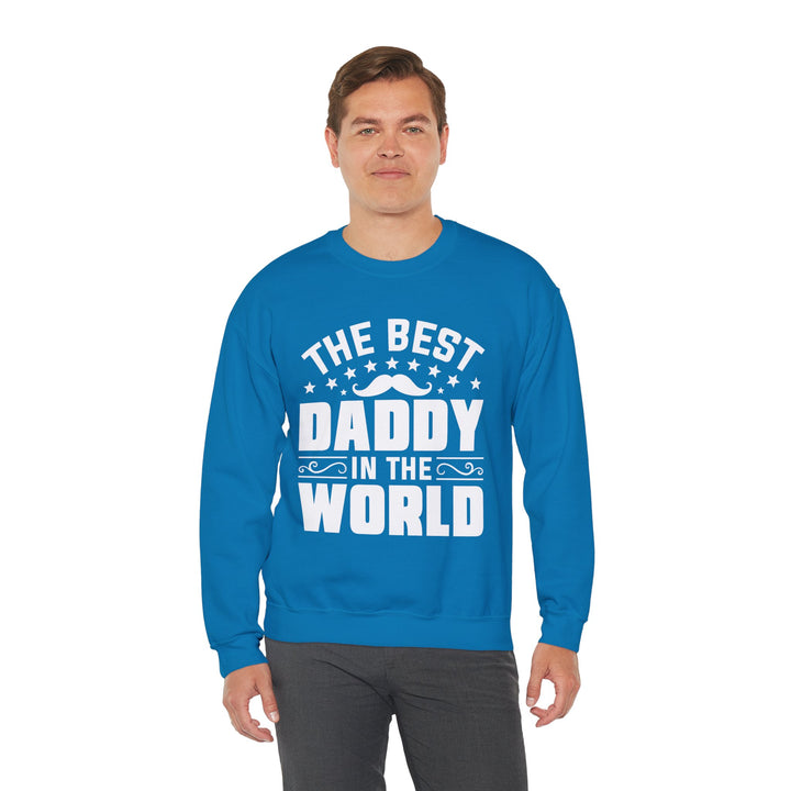 Dad’s Sweatshirt – The Best Daddy in the World Design