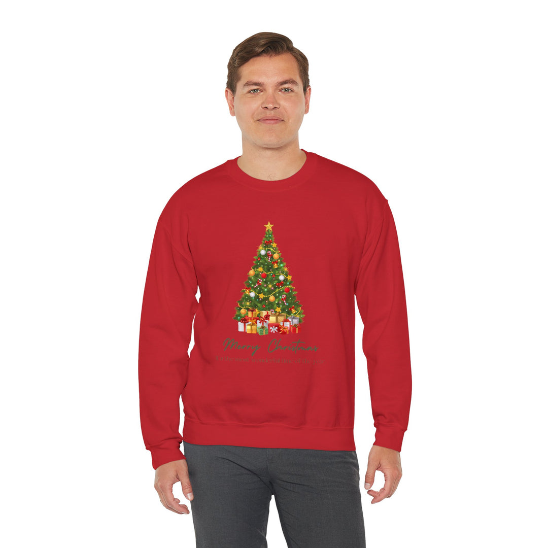 Christmas Tree Sweatshirt — Merry Christmas Holiday Crewneck