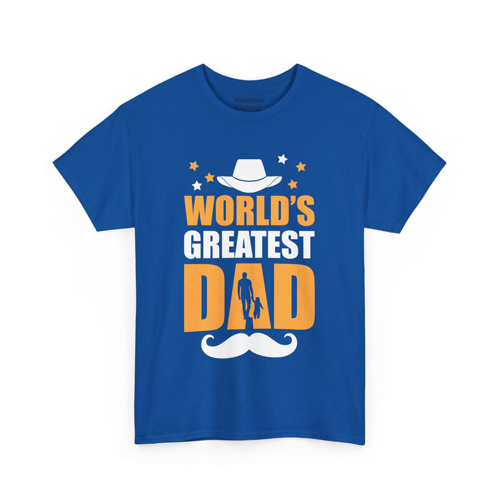 Dad's T-Shirt - World's Greatest Dad Design