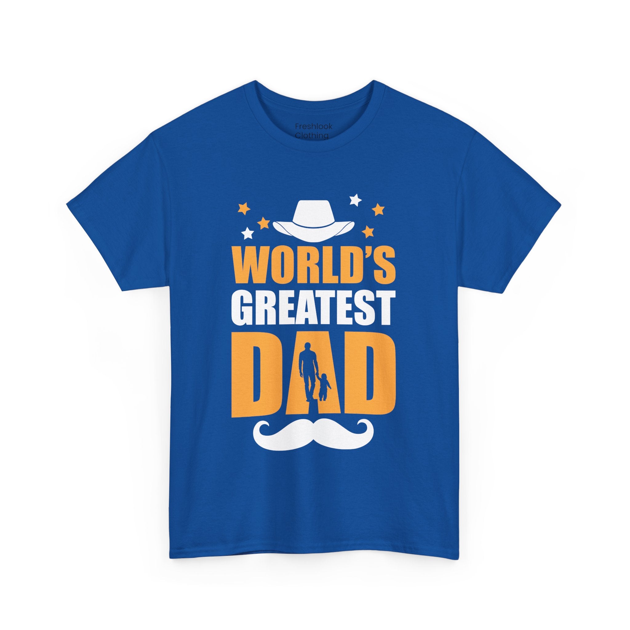 Dad's T-Shirt - World's Greatest Dad Design