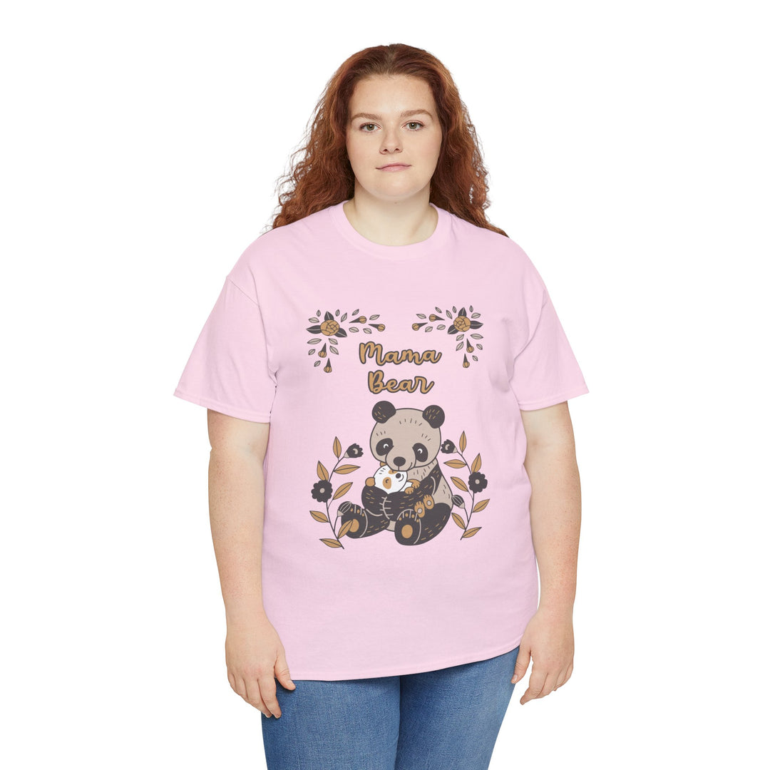 Mom's T-Shirt - Mama Bear - Cute Panda Design for Moms Design