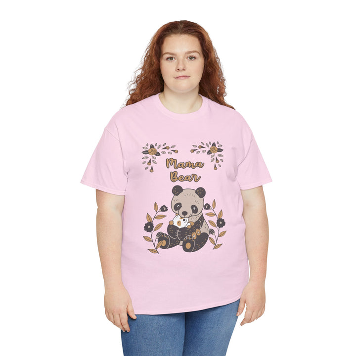 Mom's T-Shirt - Mama Bear - Cute Panda Design for Moms Design