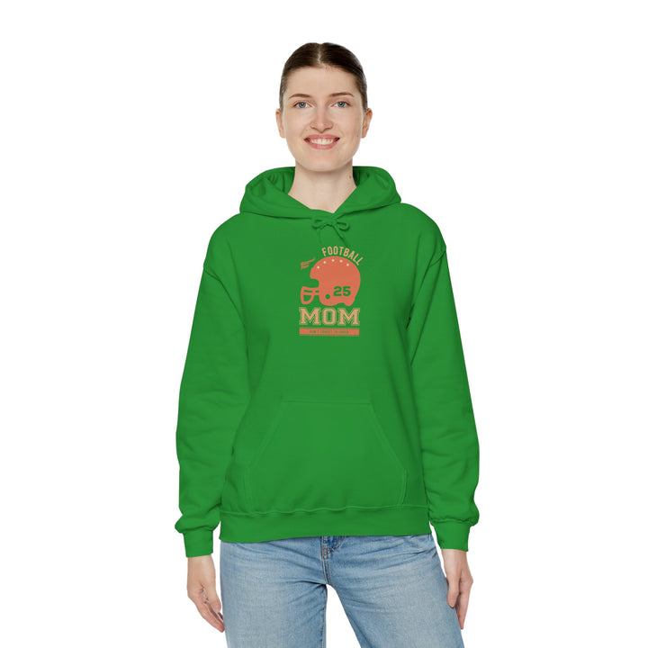 Mom's Hooded Sweatshirt – Football Mom - Perfect Gift for Sports Moms Design