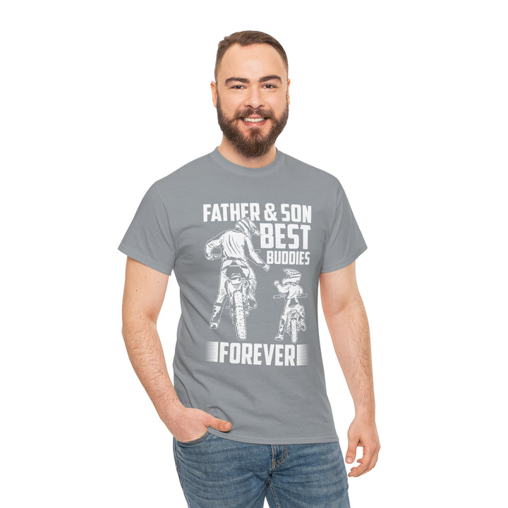 Dad's T-Shirt - Father & Son Best Buddies Forever Design