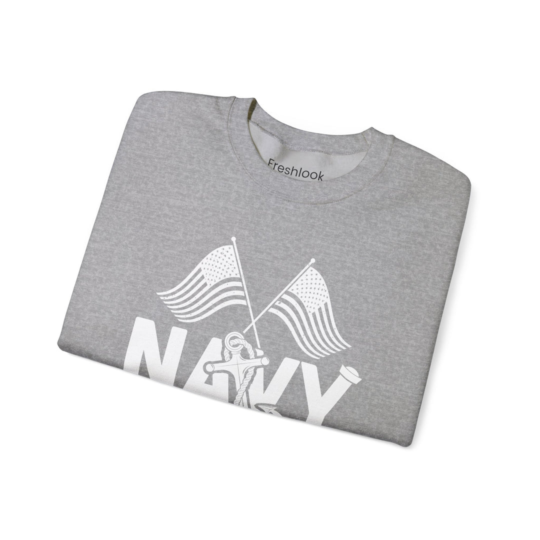 Mom's Sweatshirt - Navy Mom Design – Proud Military Family Apparel