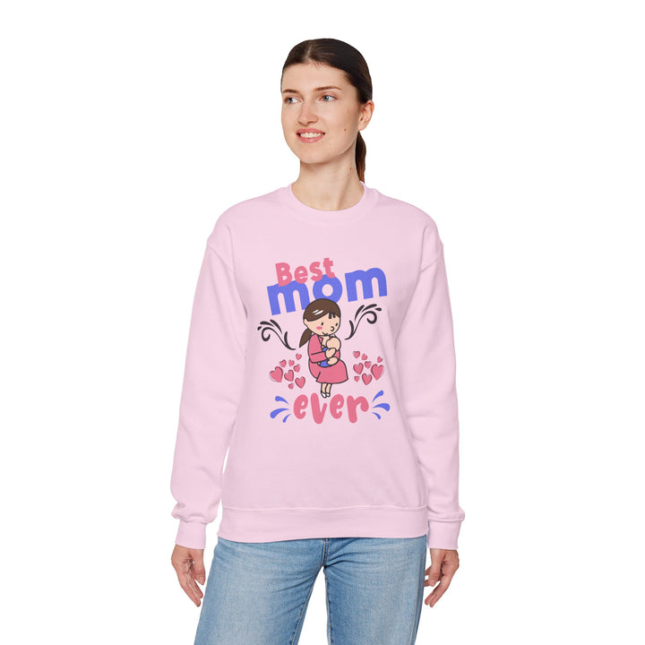 Mom's Sweatshirt - Best Mom Ever Design