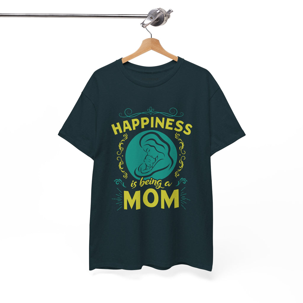 Mom T-Shirt - Happiness is Being a Mom Design