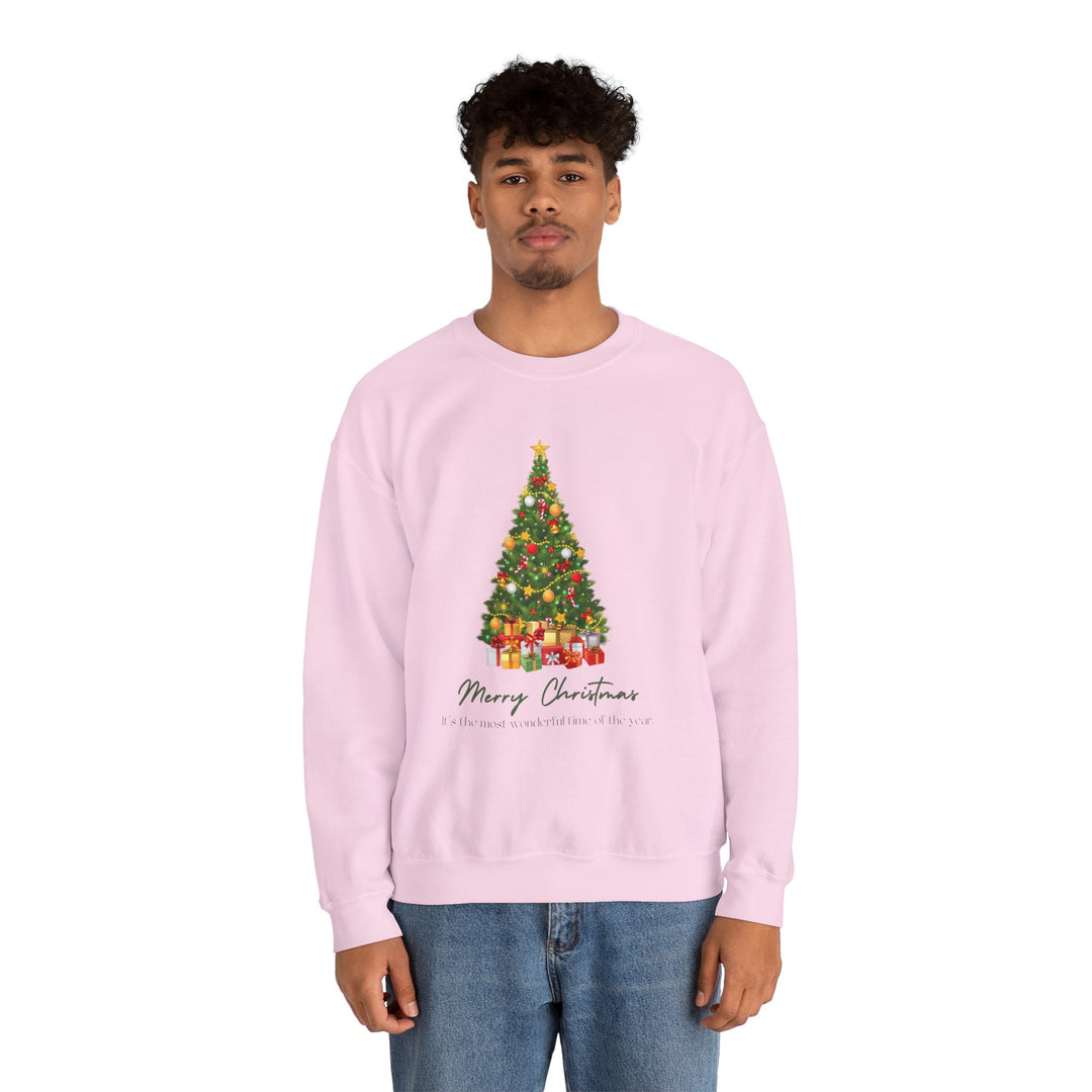 Christmas Tree Sweatshirt — Merry Christmas Holiday Crewneck