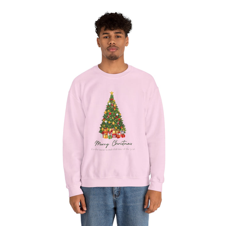Christmas Tree Sweatshirt — Merry Christmas Holiday Crewneck