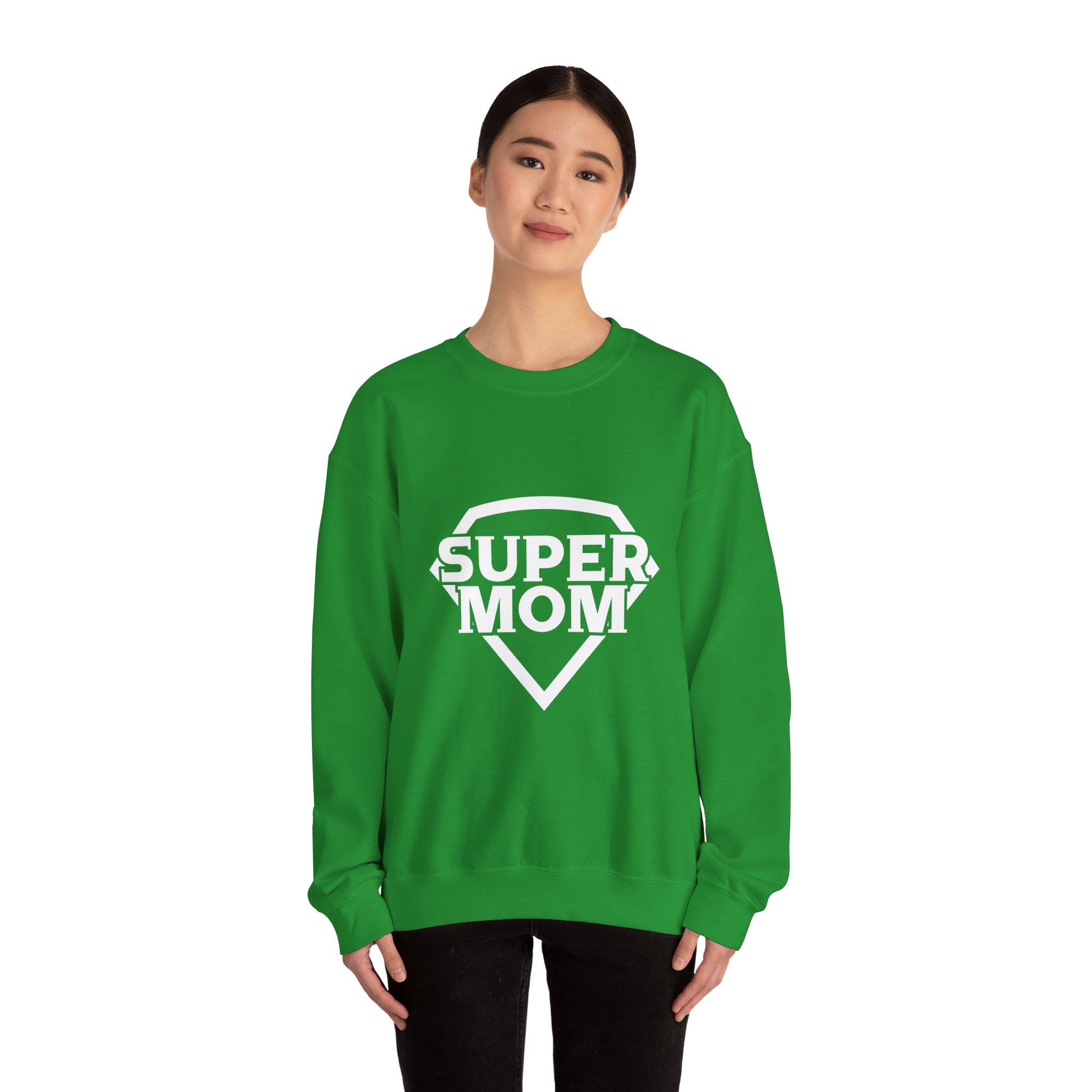 Mom Sweatshirt - Super Mom Design