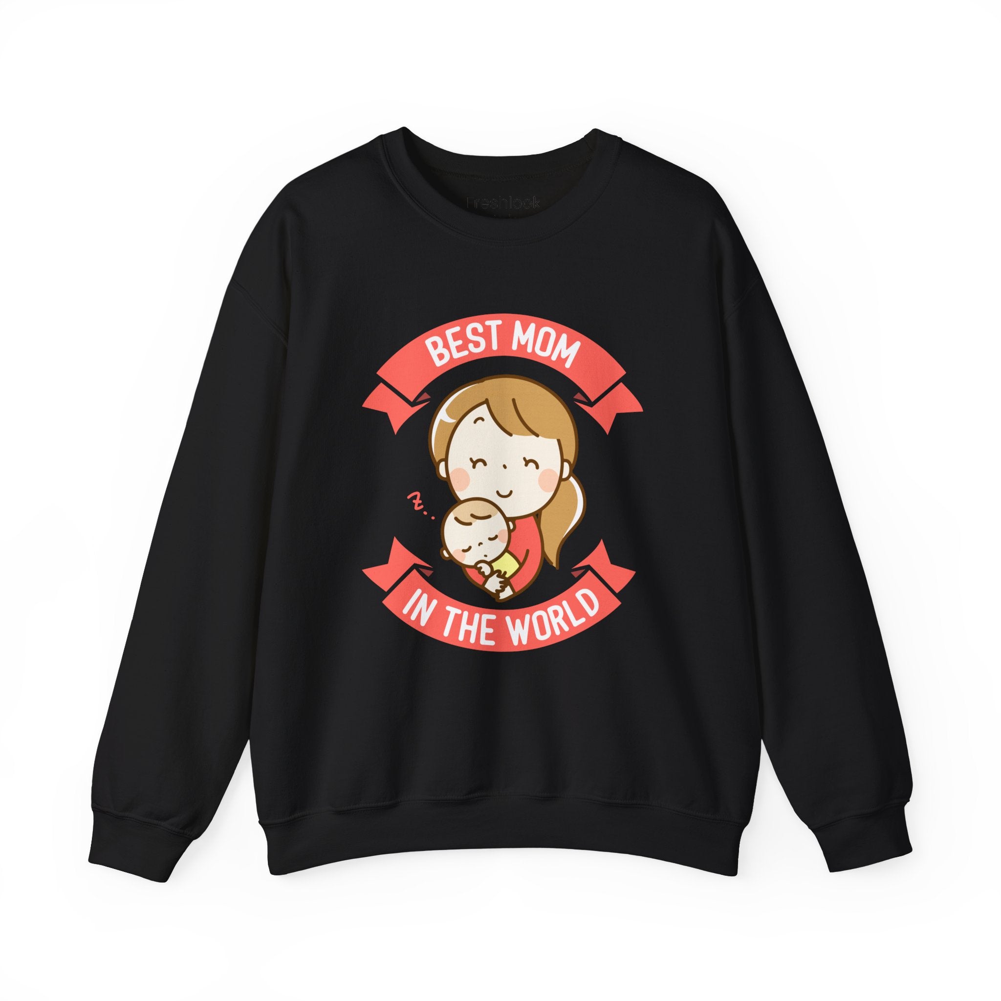 Mom's Sweatshirt - Best Mom in the World Design