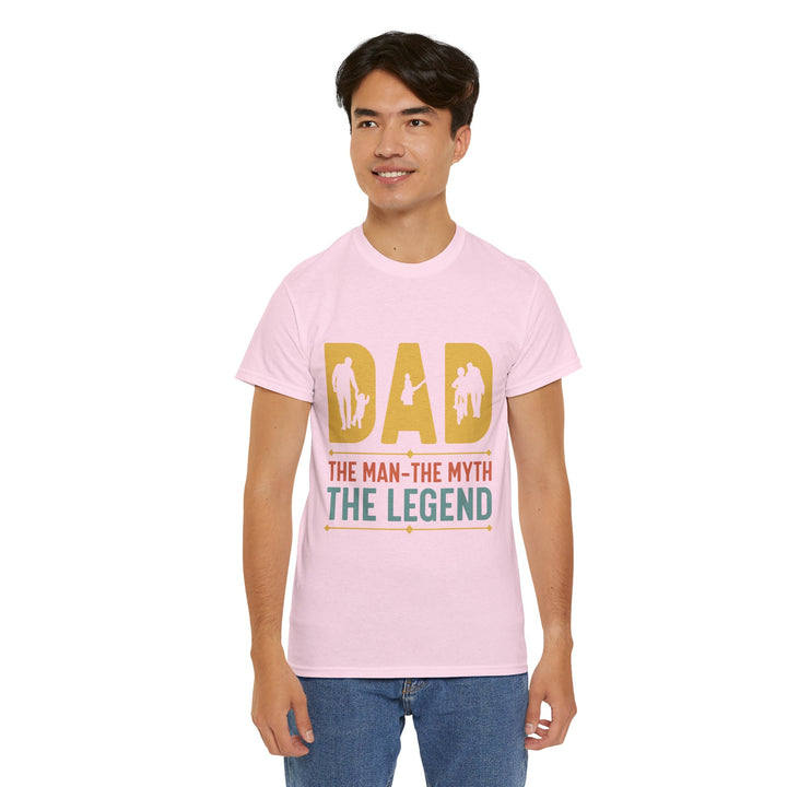 Dad's T-Shirt - Dad The Man The Myth The Legend Design