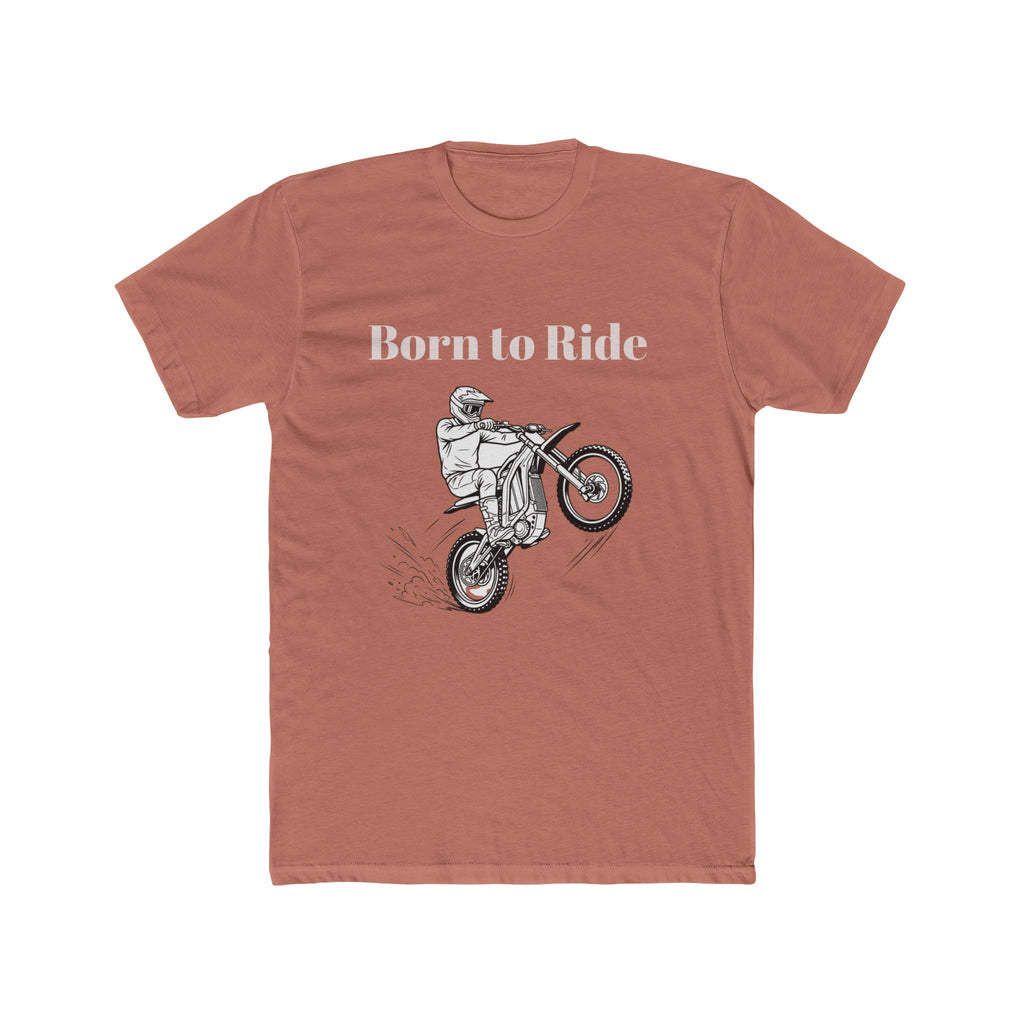 Born to Ride Dirt Bike Tee | Motocross Rider Graphic T-Shirt