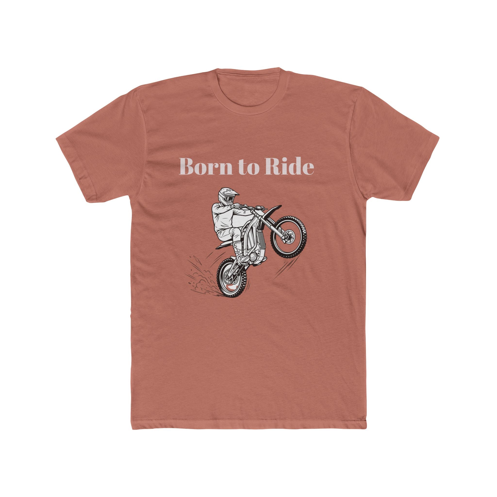 Born to Ride Dirt Bike Tee | Motocross Rider Graphic T-Shirt