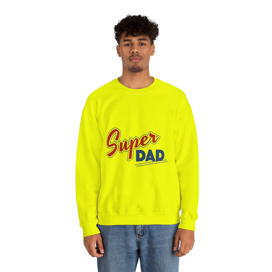 Dad’s Sweatshirt – Super Dad Perfect Father's Day Gift Design