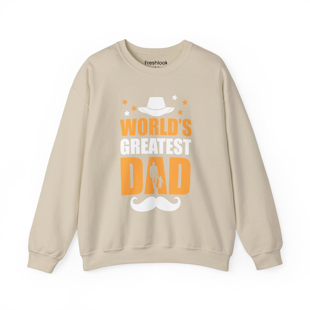 Dad’s Sweatshirt – World's Greatest Dad Design