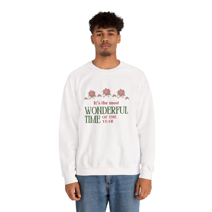 Sweatshirt — "It's the Most Wonderful Time of the Year" Holiday Crewneck