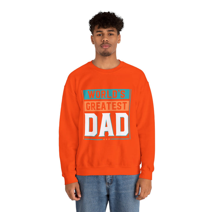 Dad’s Sweatshirt – World's Greatest Dad Design