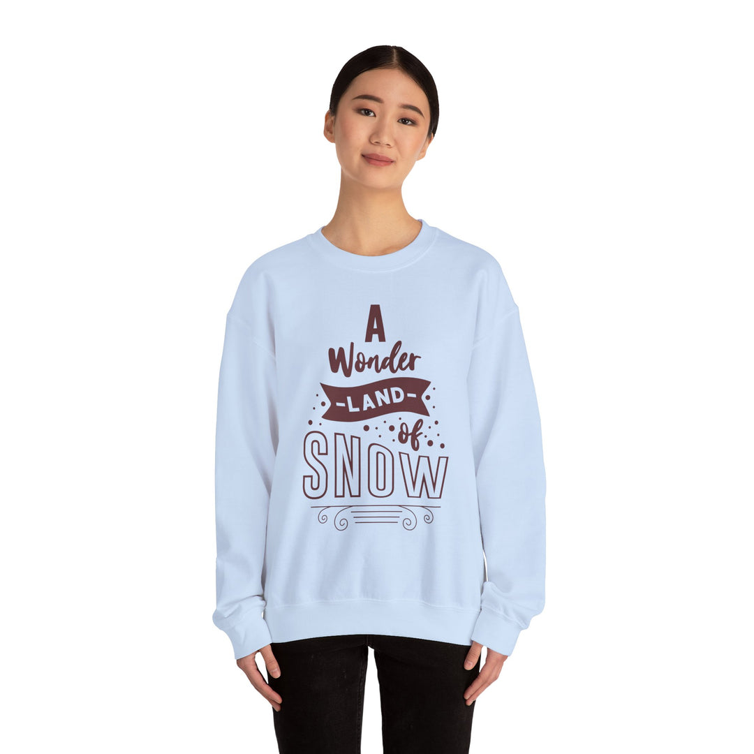 A Wonder Land of Snow Unisex Sweatshirt