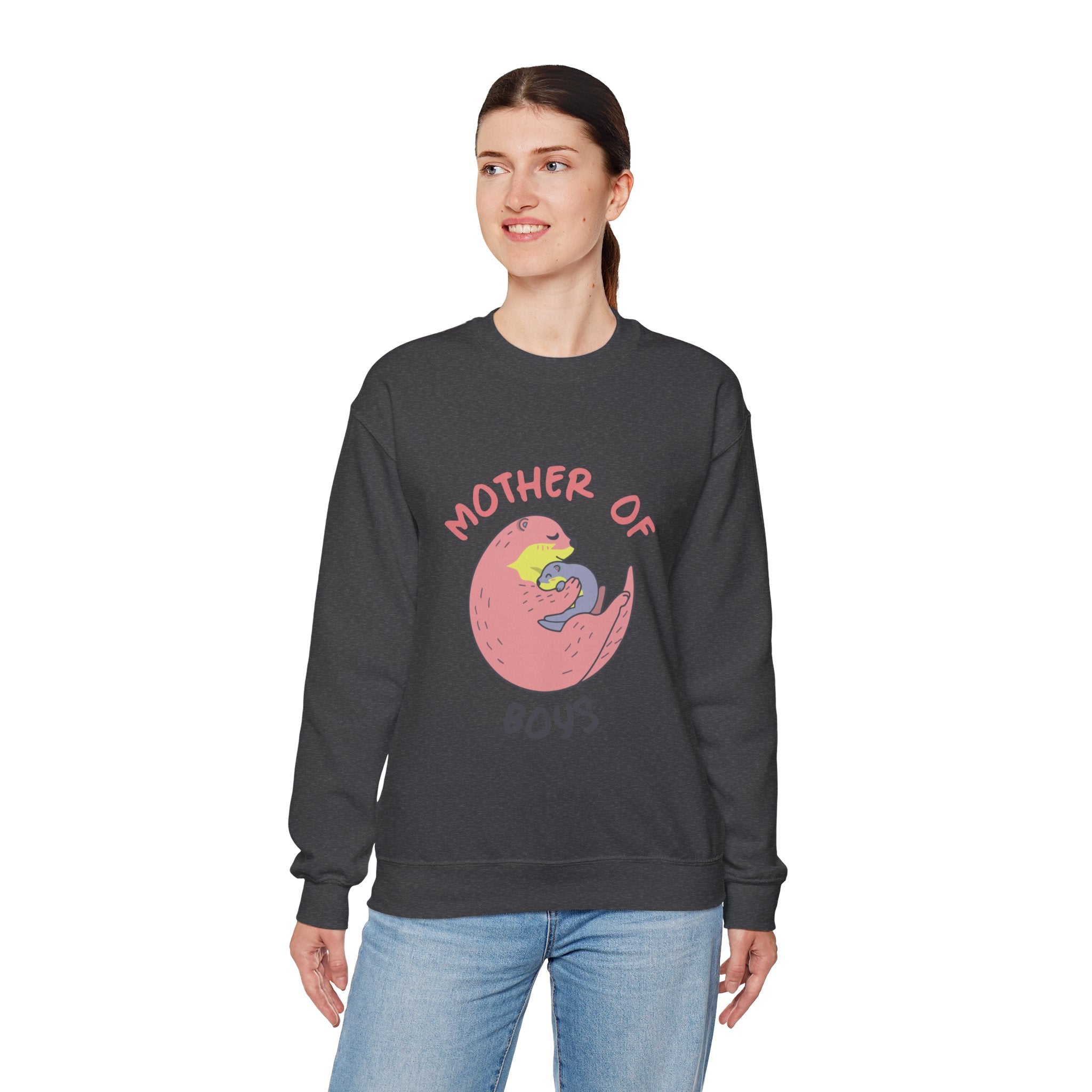 Mom Sweatshirt - Mother of Boys Design