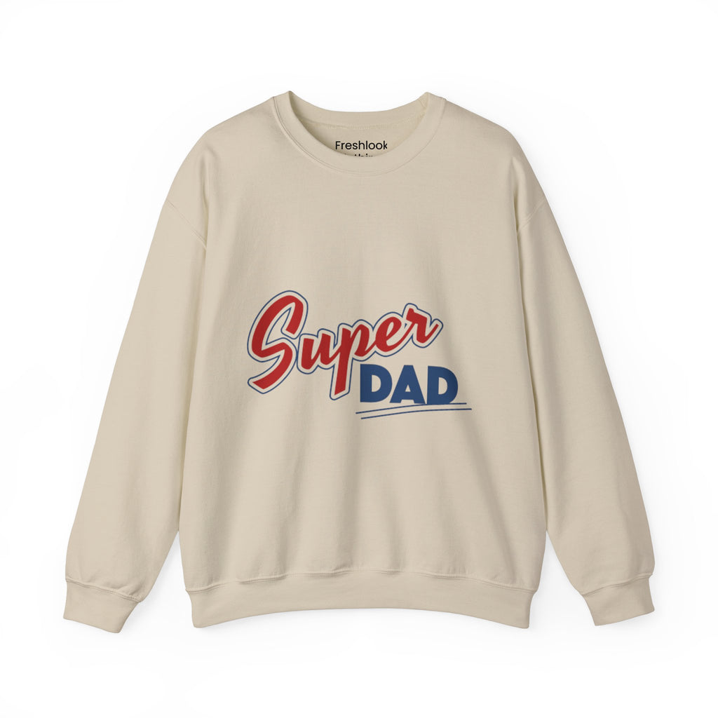 Dad’s Sweatshirt – Super Dad Perfect Father's Day Gift Design