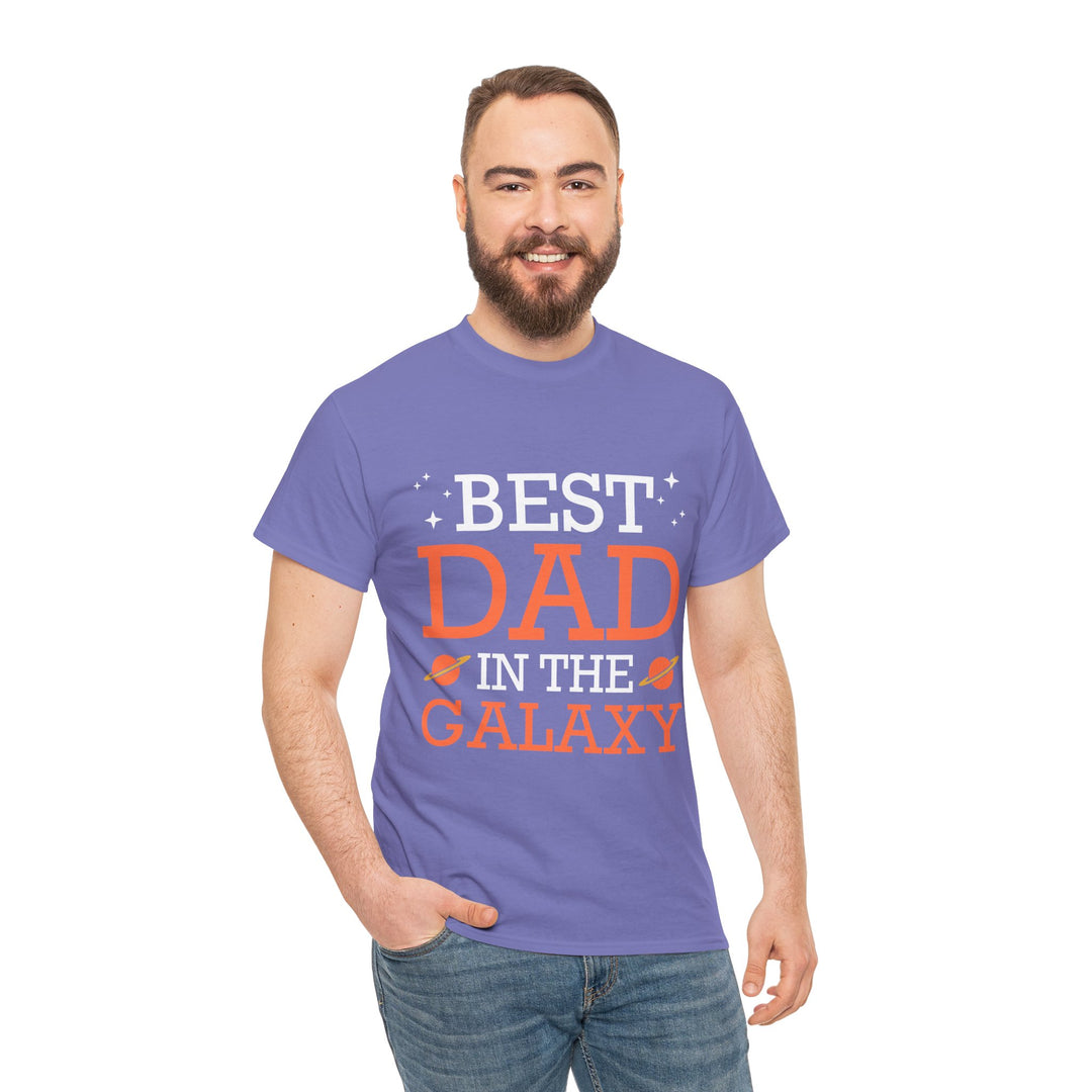 Dad's T-Shirt - Best Dad in the Galaxy Design