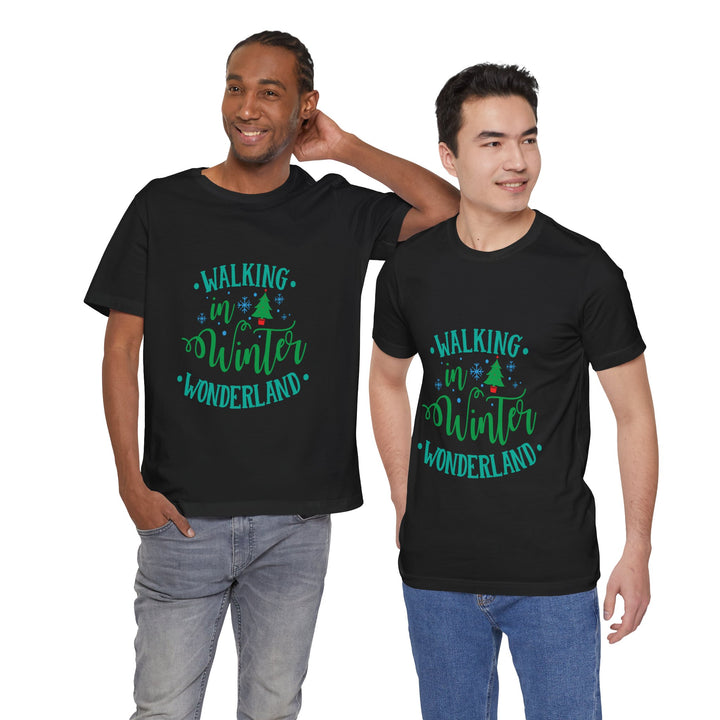 Walking in Winter Wonderland, Christmas T-shirt, Holiday tees, Family Christmas Shirts