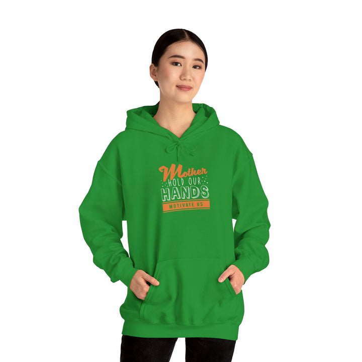 Mom's Hooded Sweatshirt – Mother Hold Our Hands - Motivate Us Design