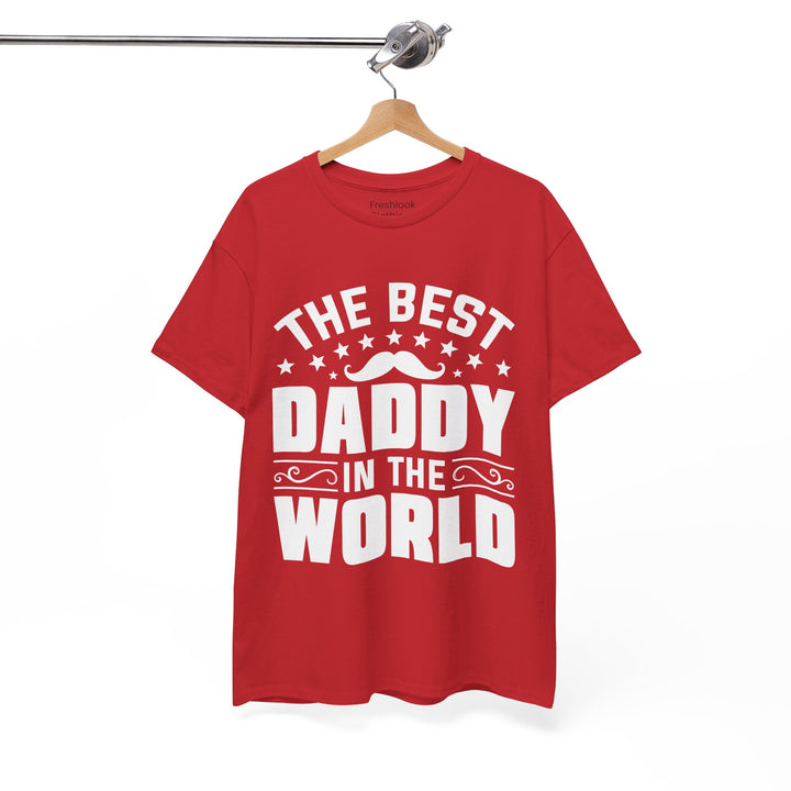 Dad's T-Shirt - The Best Daddy In The World Design