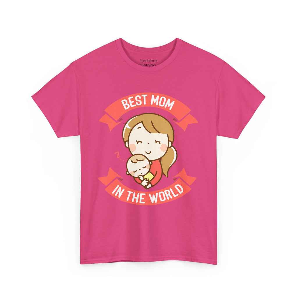 Mom T-Shirt - Best Mom In the World Design
