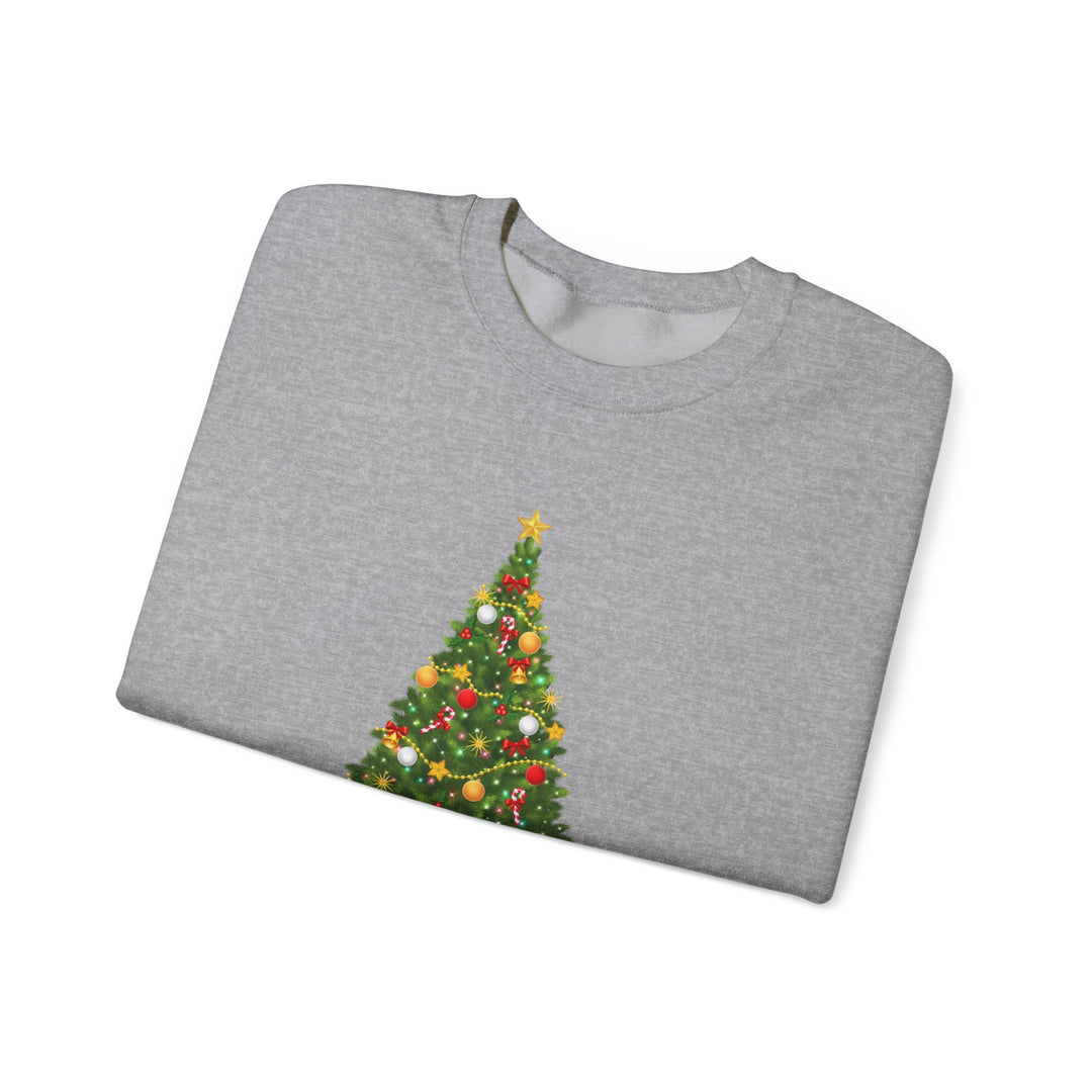 Christmas Tree Sweatshirt — Merry Christmas Holiday Crewneck