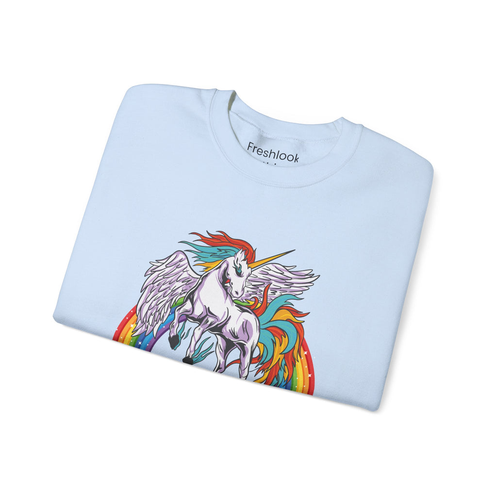 Mom Sweatshirt - Colorful MOMICORN Design