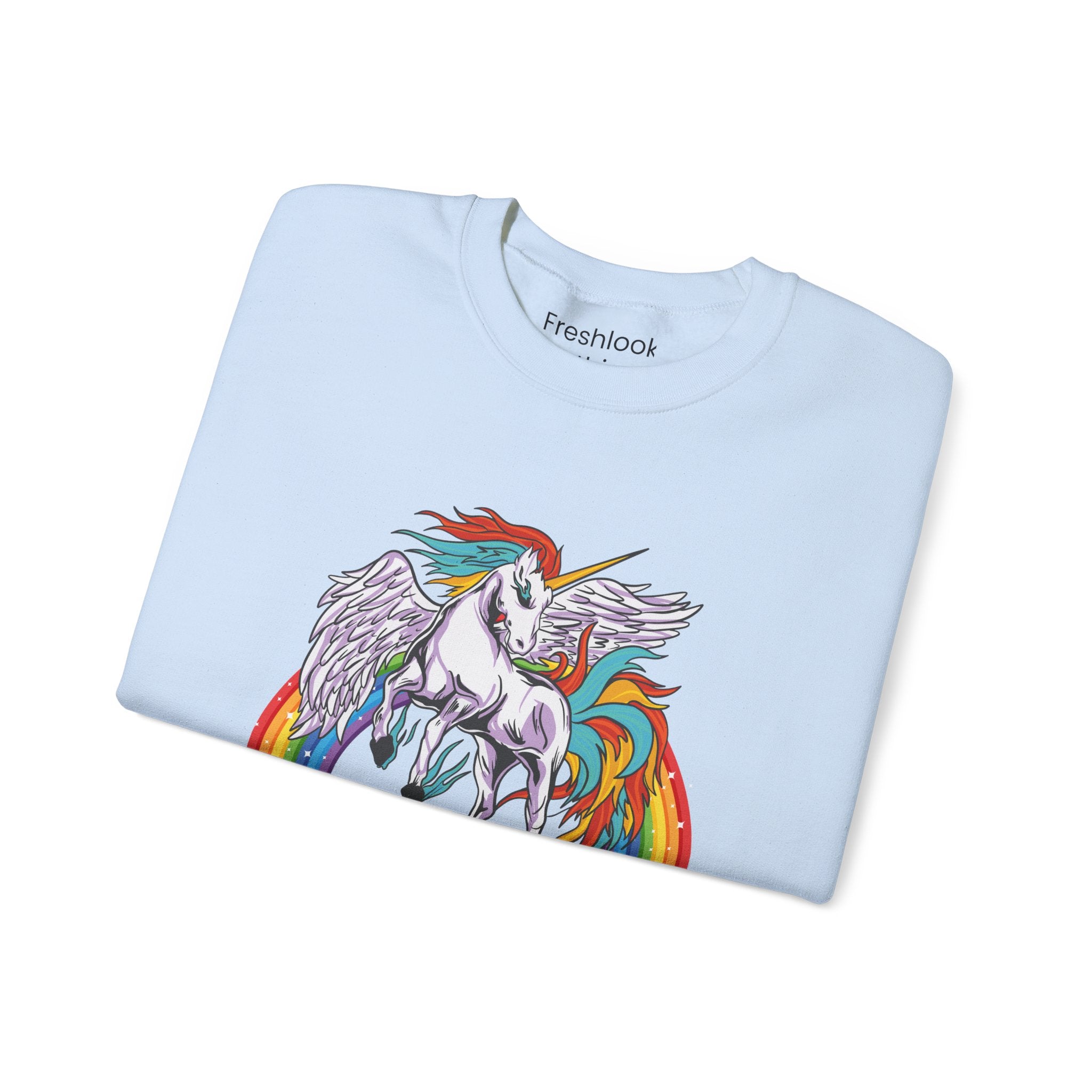 Mom Sweatshirt - Colorful MOMICORN Design