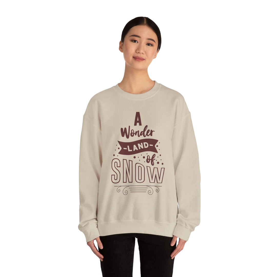 A Wonder Land of Snow Unisex Sweatshirt