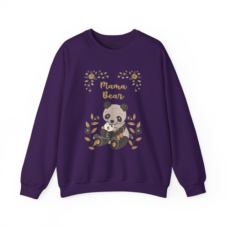 Mom's Sweatshirt - Mama Bear - Cozy Oversized Fit for Animal Lovers Design