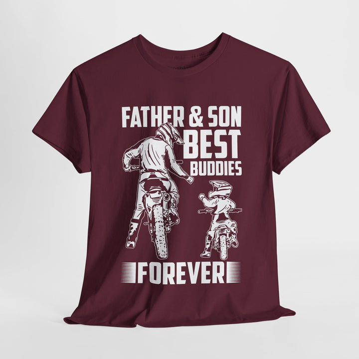 Dad's T-Shirt - Father & Son Best Buddies Forever Design